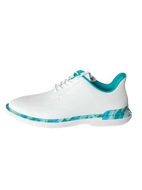 G/Fore Gallivan2r Camo Welt Men\'s Golf Shoes Blue Teal Green Size 11 GMF000060